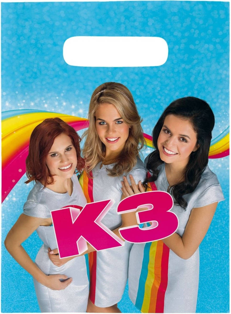 Studio 100 K3 Feestzakjes 8 Stuks