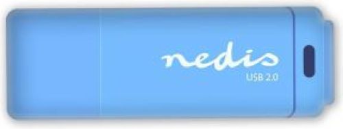 Nedis USB 2.0-stick | 64GB | 12 Mbps lezen / 3 Mbps schrijven | Blauw