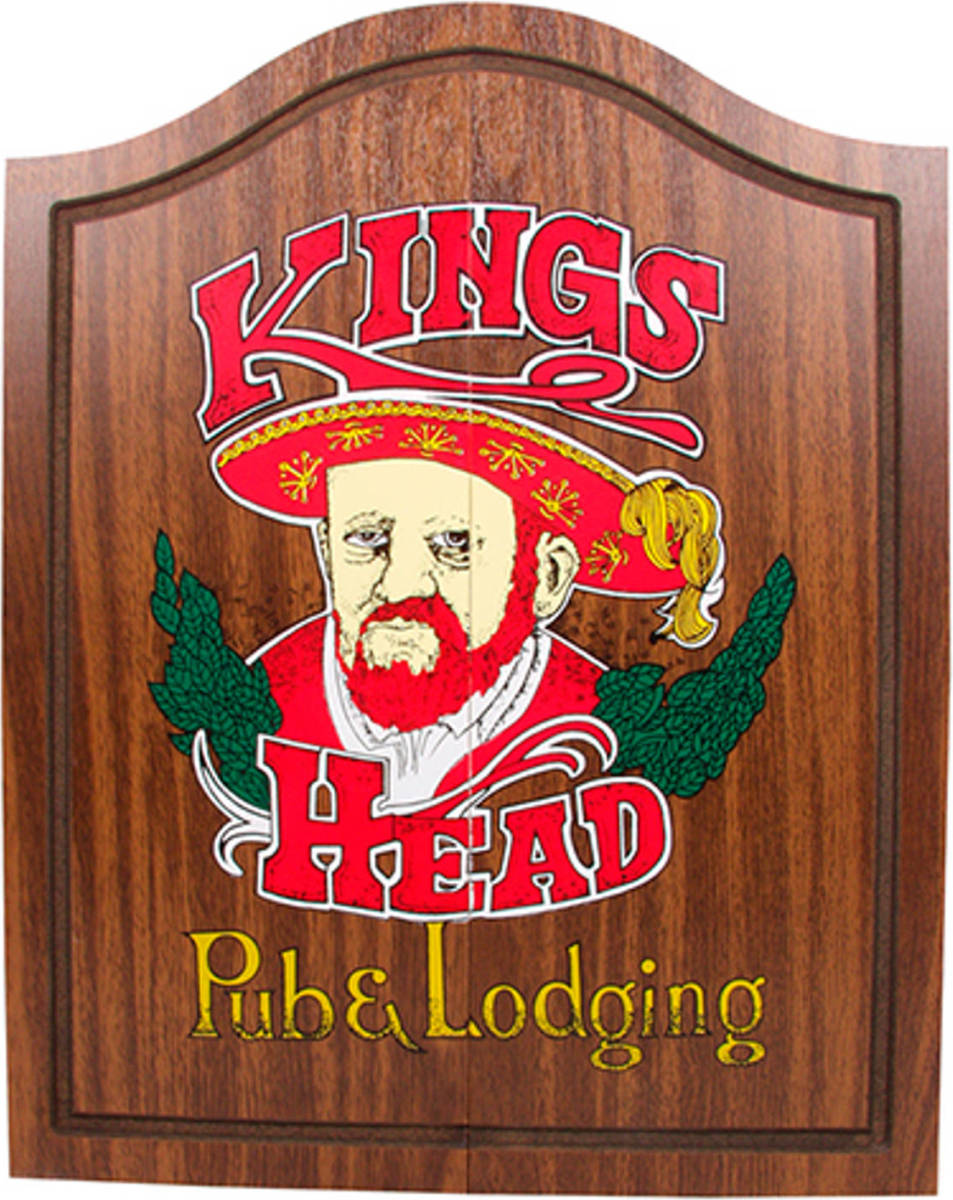 Buffalo Dart Kabinet Kings Head Full Colour