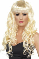 Smiffy's Blonde Damespruik Met Krullen