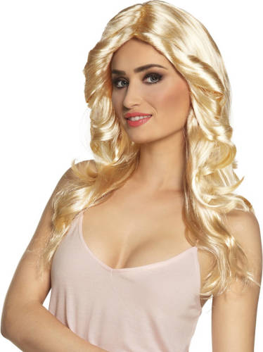 Boland Pruik Disco Doll Dames Blond