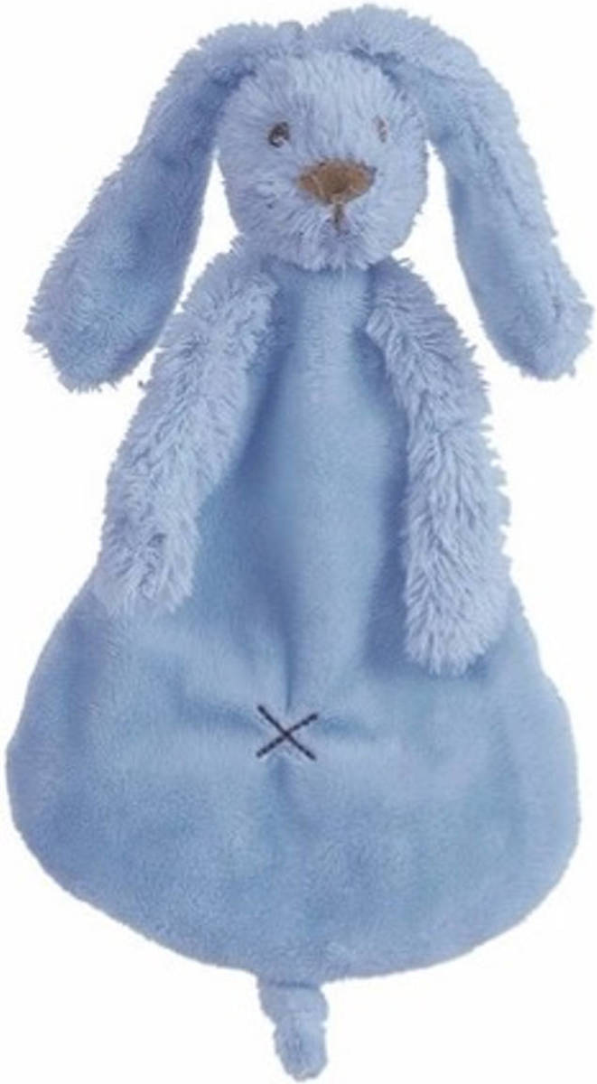 Happy Horse Donkerblauw Tuttel Konijntje Richie - Knuffeldoek