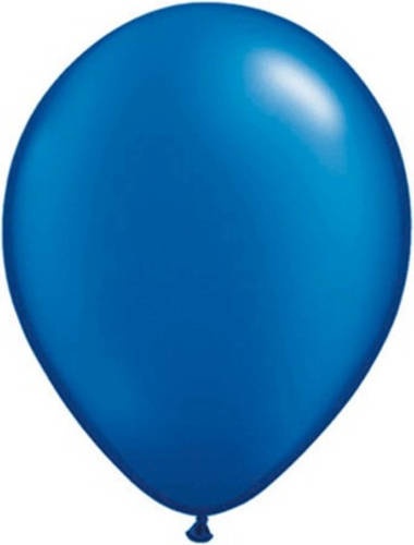 Sapphire Blauwe Qualatex Ballonnen 10 Stuks - Ballonnen