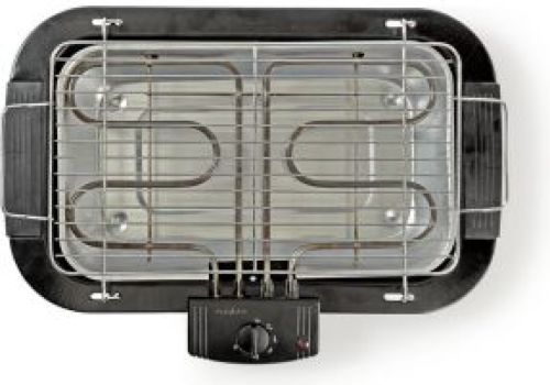 Nedis Elektrische Barbecue | Rechthoekig | 38 x 22 cm | 2000 W