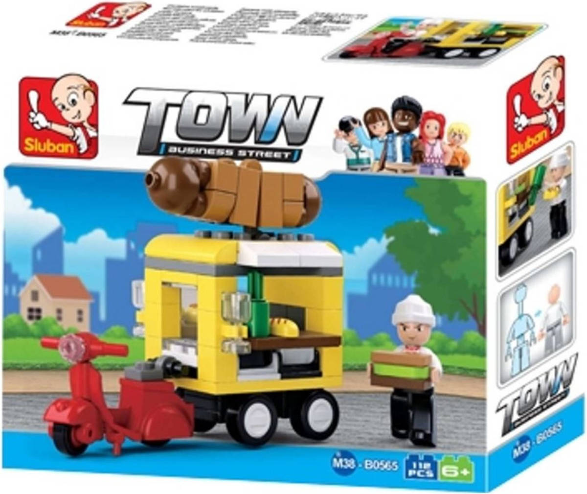 Sluban Town: Hotdogkraam (M38-b0565)