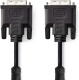 Nedis DVI-Kabel | DVI-I 24+5-Pins Male - DVI-I 24+5-Pins Male | 2,0 m | Zwart