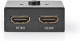 Nedis HDMI™-Splitter/Switch in Eén | 2x HDMI™-Uitgang - 1x HDMI™-Ingang | 2x HDMI™-Ingang - 1x HD