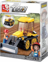 Sluban Construction: Bulldozer (M38-b0377d)