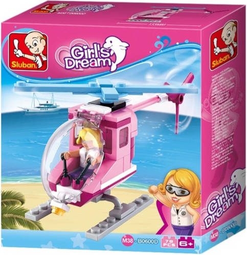 Sluban Girl's Dream: Helikopter (M38-b0600d)