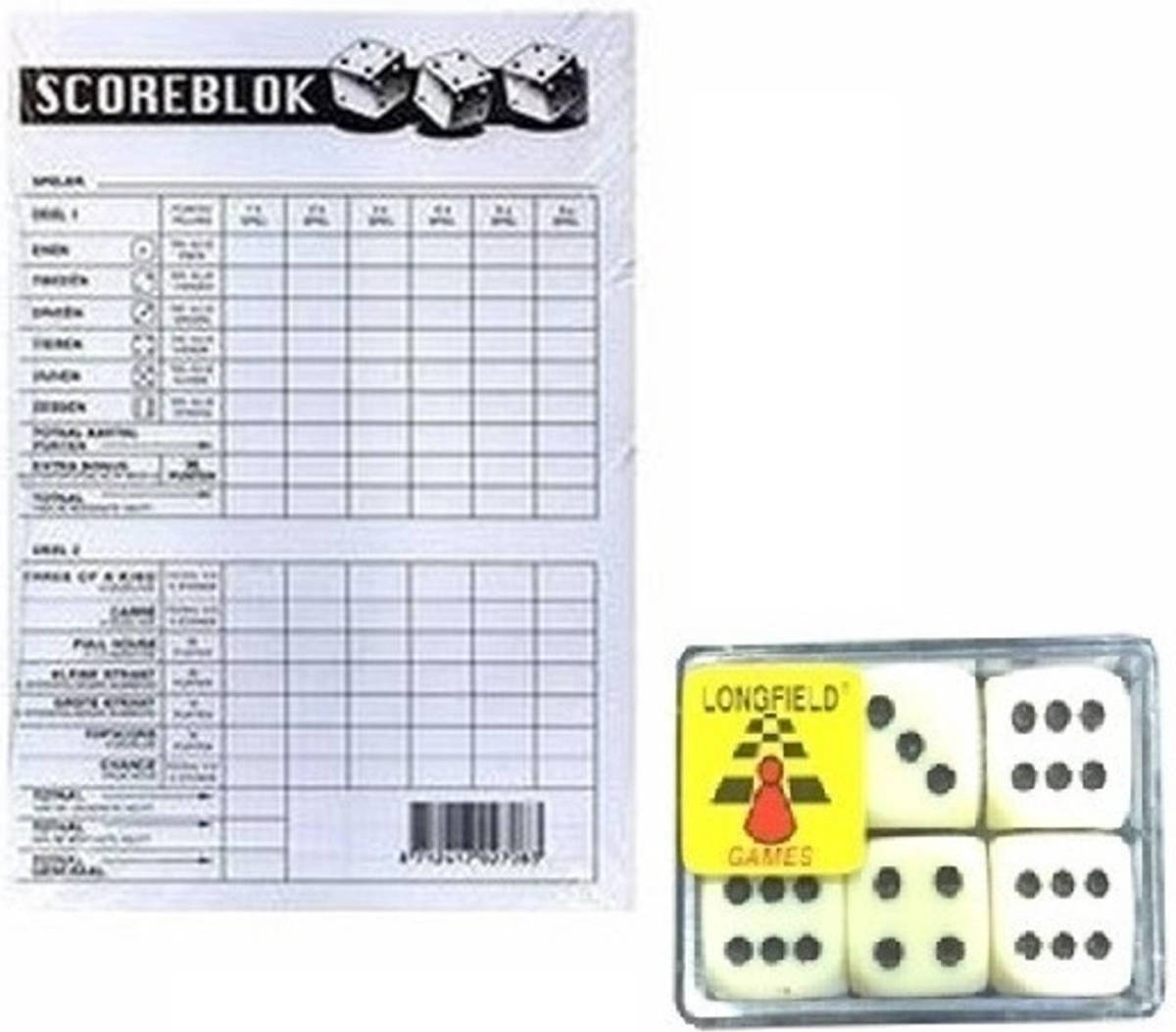 Haza Original Yahtzee Spelletje - Dobbelspellen