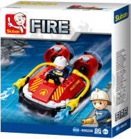 Sluban Fire: Hoovercraft (M38-b0622b)