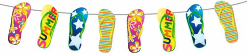 Folat Slipper Feestslinger 10 Meter Hawaii/strand Thema Slingers