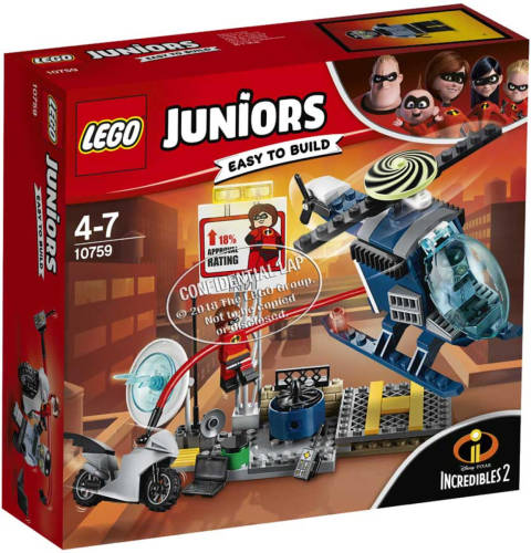 LEGO Juniors Dakachtervolging Van Elastigirl 10759