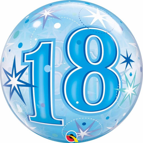 Qualatex 18 Jaar Geworden Folie Ballon 55 Cm Met Helium - Ballonnen