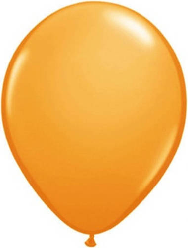 Oranje Qualatex Ballonnen 10 Stuks - Ballonnen