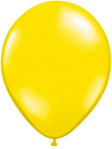 Citroen Gele Qualatex Ballonnen 10 Stuks - Ballonnen