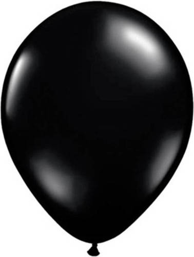 Zwarte Qualatex Ballonnen 10 Stuks - Ballonnen