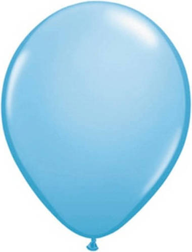 Baby Blauwe Qualatex Ballonnen 10 Stuks - Ballonnen