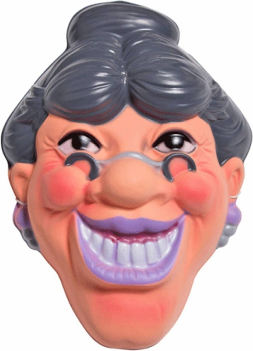 Folat Sarah 50 Jaar Masker 3d - Verkleedmaskers