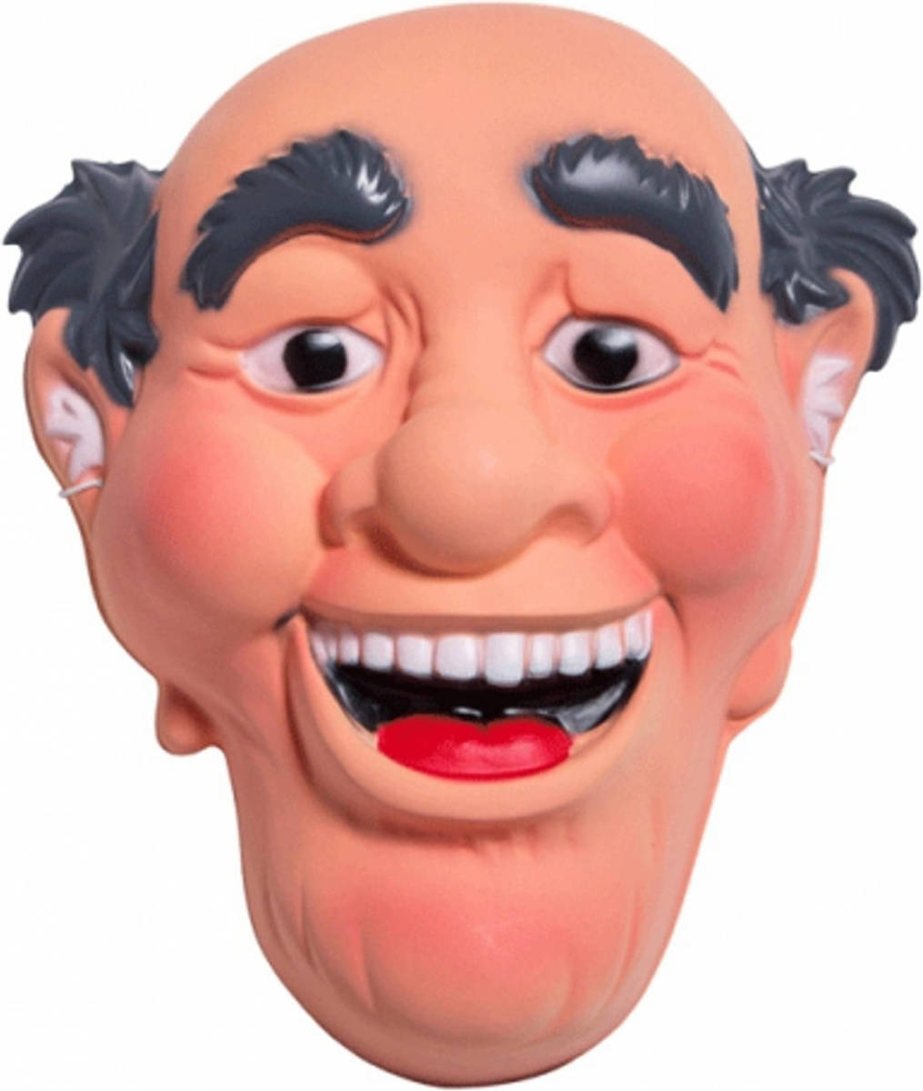 Folat Abraham 50 Jaar Masker 3d - Verkleedmaskers