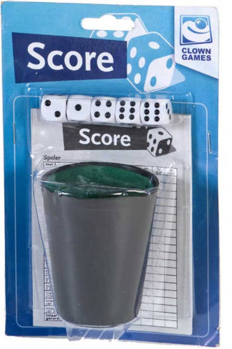 Clown Games Clown Dobbelset En Scoreblok