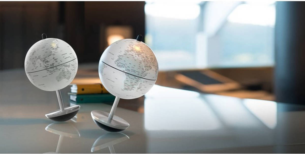 Atmosphere Globe Swing 11cm Diameter Alu / Rubber