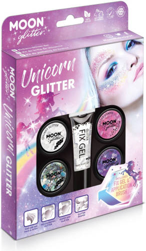 Haza Original Moon Creations Unicorn Glitter Boxset 6-delig