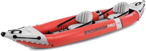 Intex Excursion Pro Kajak Opblaasbaar 2-personen 384 Cm Rood