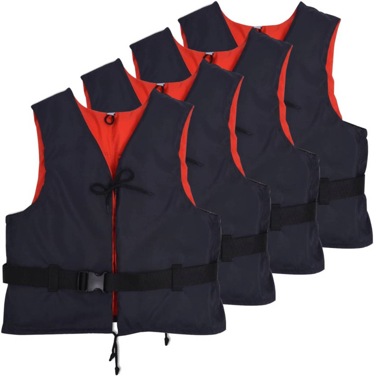 VidaXL Zwemvesten 50 N 30-50 Kg Marineblauw 4 St
