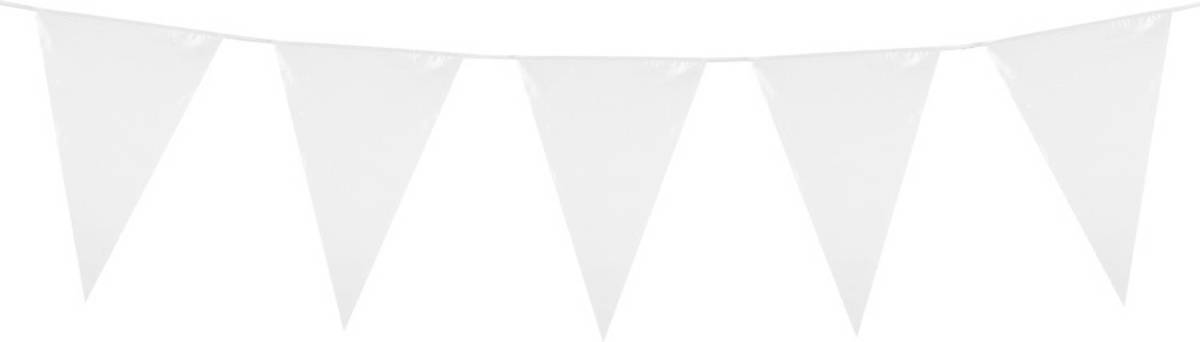 Boland Reuzevlaggenlijn Pe 10 Meter Wit 46 Cm