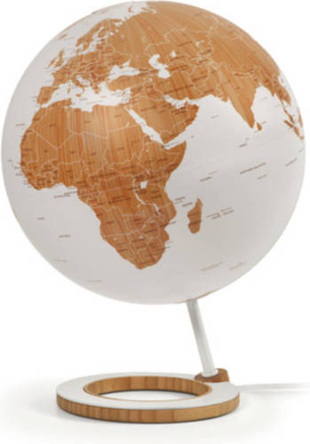 Atmosphere Globe Bamboo 25cm Diameter Bamboe / Metaal