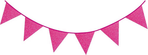 Haza Original Feestslinger Met Glitters 6m Fuchsia