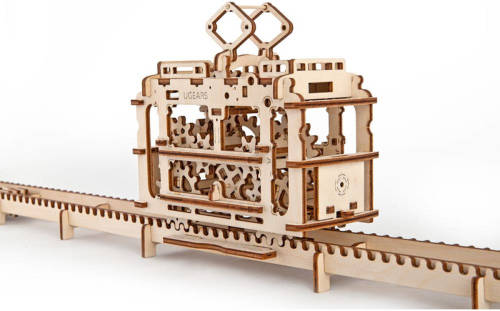 Ugears Houten Modelbouw - Tram