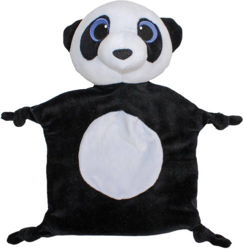 Lumo Stars Knuffeldoekje Panda Pan 30 Cm Zwart