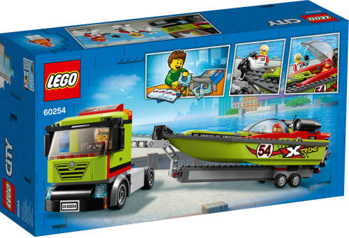 LEGO City Raceboottransport 60254