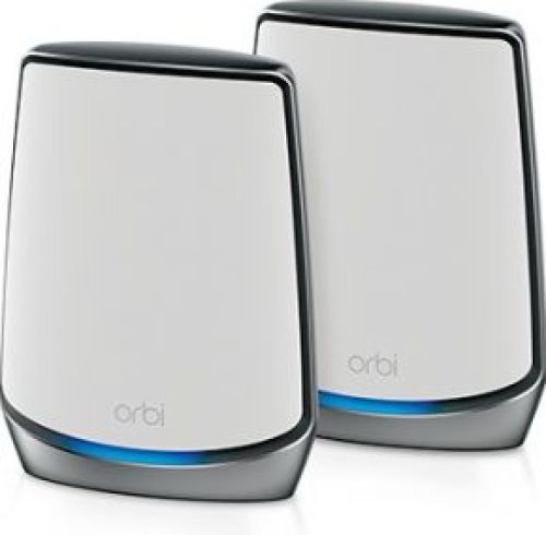 Netgear Orbi AX6000 draadloze router Tri-band (2.4 GHz / 5 GHz / 5 GHz) Gigabit Ethernet Wit
