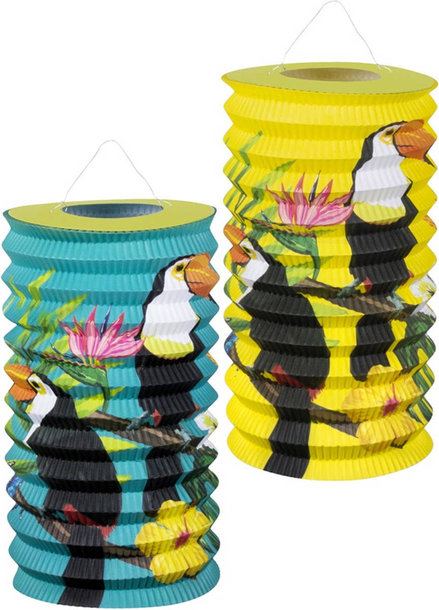 Boland Lampionnen Toucan 16 Cm 2 Stuks