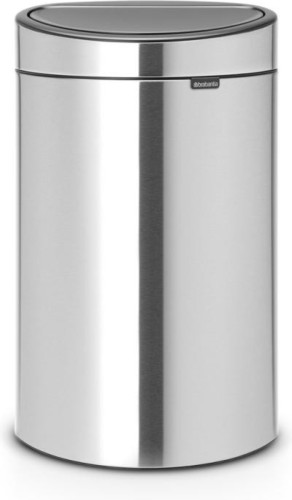 Brabantia Touch Bin Recycle prullenbak - 23/10 L - Matt Steel Fingerprint Proof