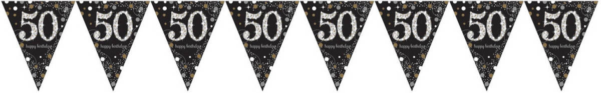 Amscan Slinger Sparkling 50 Unisex 396 Cm