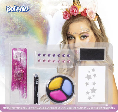 Boland Make-upset Unicorn 5-delig