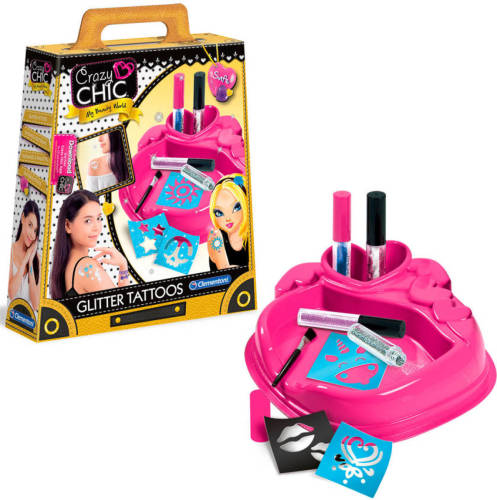 Clementoni Maak Je Eigen Glittertatoeages Set