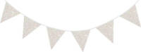 Haza Original Glitterslinger Wit 6 M