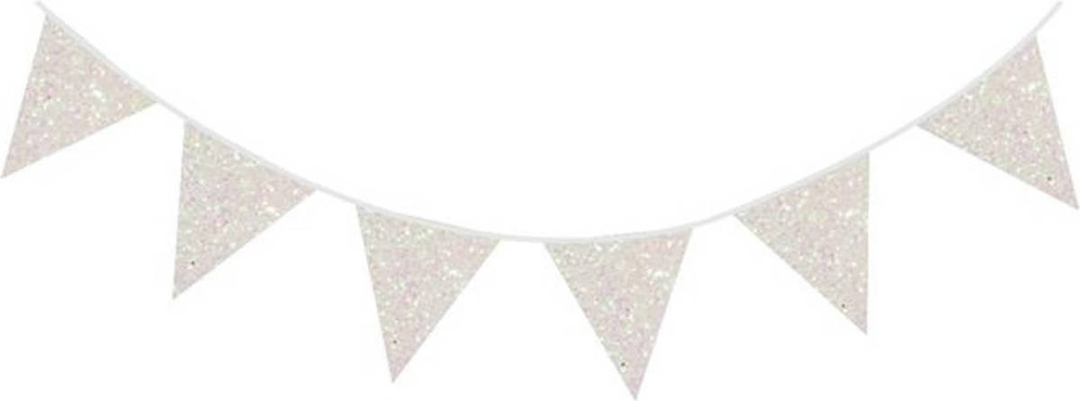 Haza Original Glitterslinger Wit 6 M