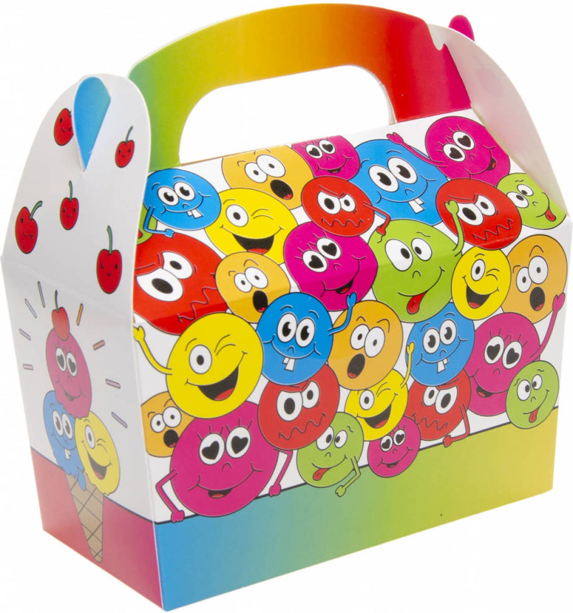 LG-Imports Traktatiedoosje Smileys 20 Cm 12 Stuks