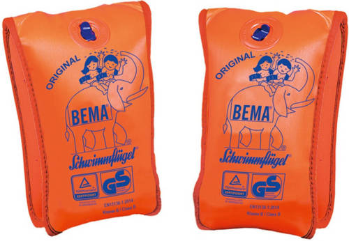 Bema Oranje Zwembandjes/zwemvleugels Sensitive 1-6 Jaar - Zwemvleugels 11-30 Kilo - Zwem Armbanden