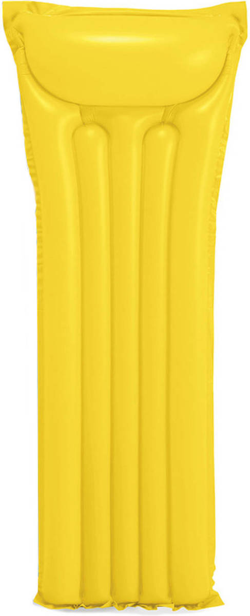 Intex Luchtbed Economats Vinyl 183 X 69 Cm Geel