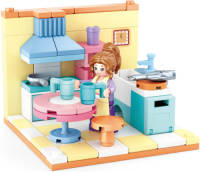 Sluban Keuken Junior 14,6 Cm 108-delig