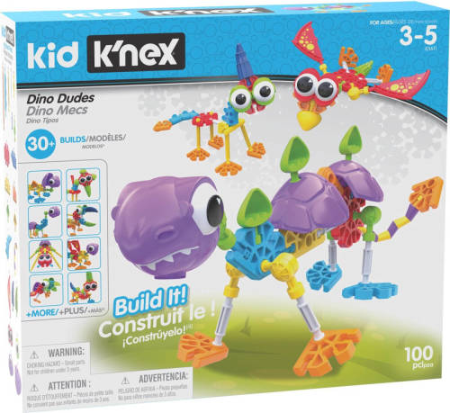 K'NEX Bouwset Grote Dino 40,6 X 35,6 Cm 100 Stukjes