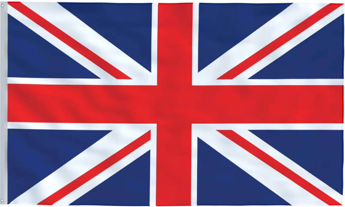 VidaXL Vlag Verenigd Koninkrijk 90x150 Cm