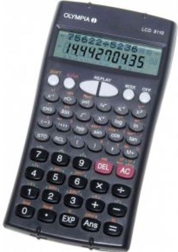 Olympia LCD 8110 Pocket Wetenschappelijke rekenmachine Antraciet calculator